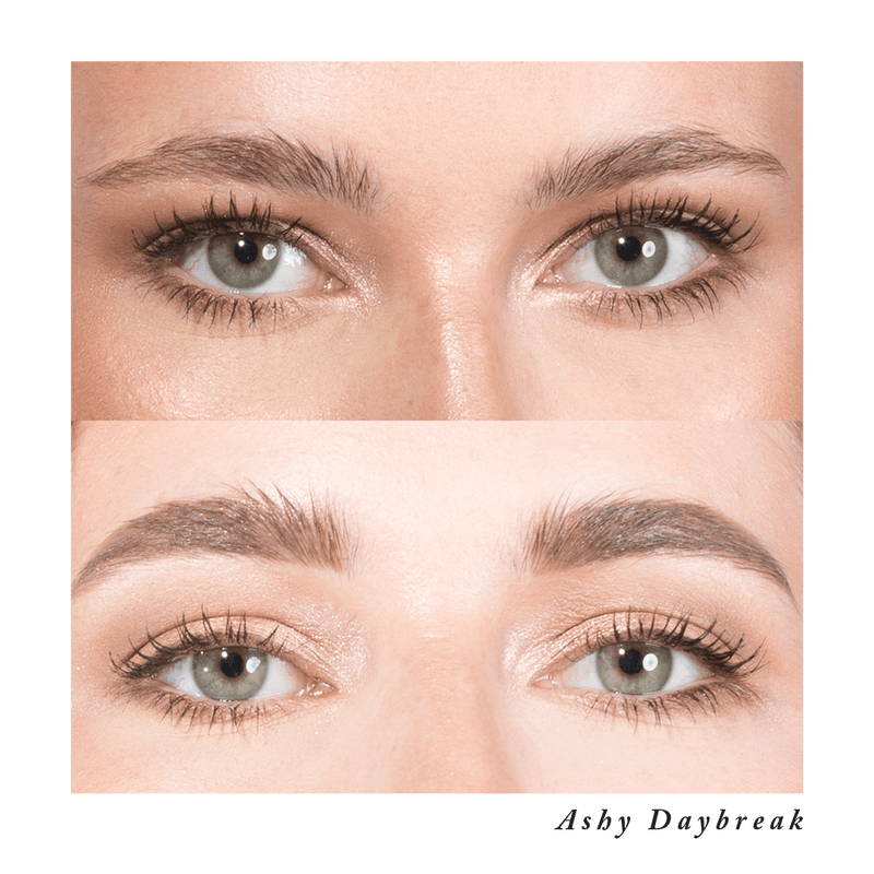 Nourish & Define Brow Pomade with Dual ended brush Color Swatches - Ashy Daybreak